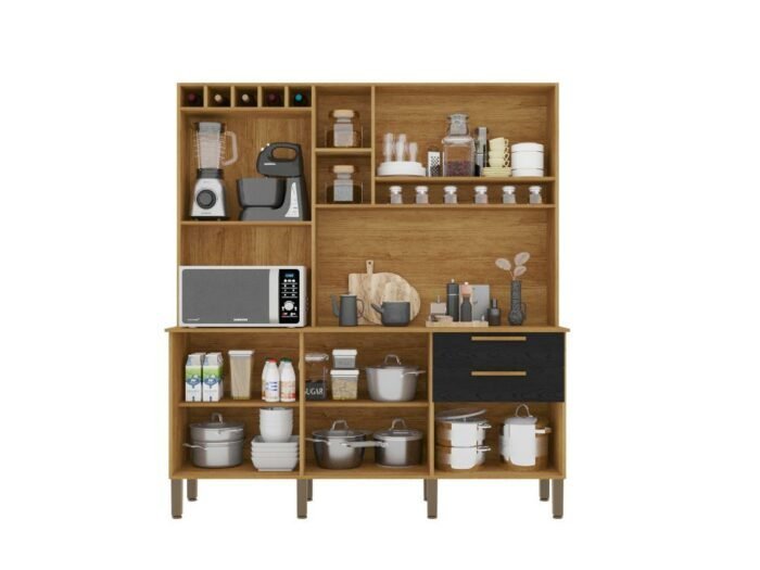 Armário Kit de Cozinha New Topázio 1,65m - Imagem 2
