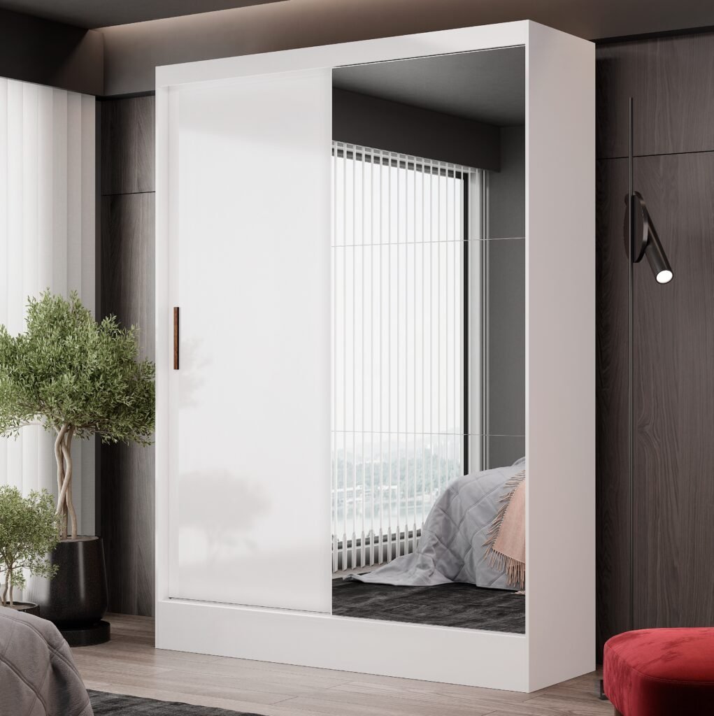 Guarda-Roupa 2 Portas Santiago(Belém) Plus Branco – CARIOCA MÓVEIS