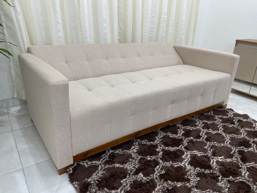 Sofá Cama Feeling 2.10m – Linho - Imagem 5