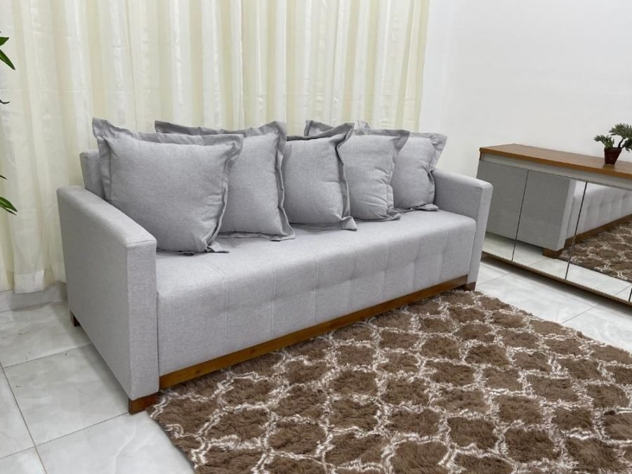 Sofá Cama Feeling 2.10m – Linho - Imagem 2