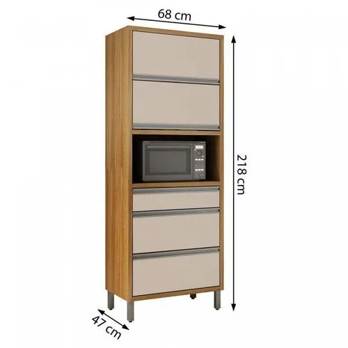 Cozinha Completa 5 Peças 8 Portas Jade Chf - Imagem 4