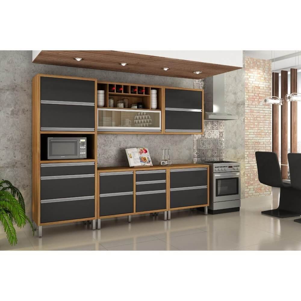 Cozinha Completa 5 Peças 8 Portas Jade Chf