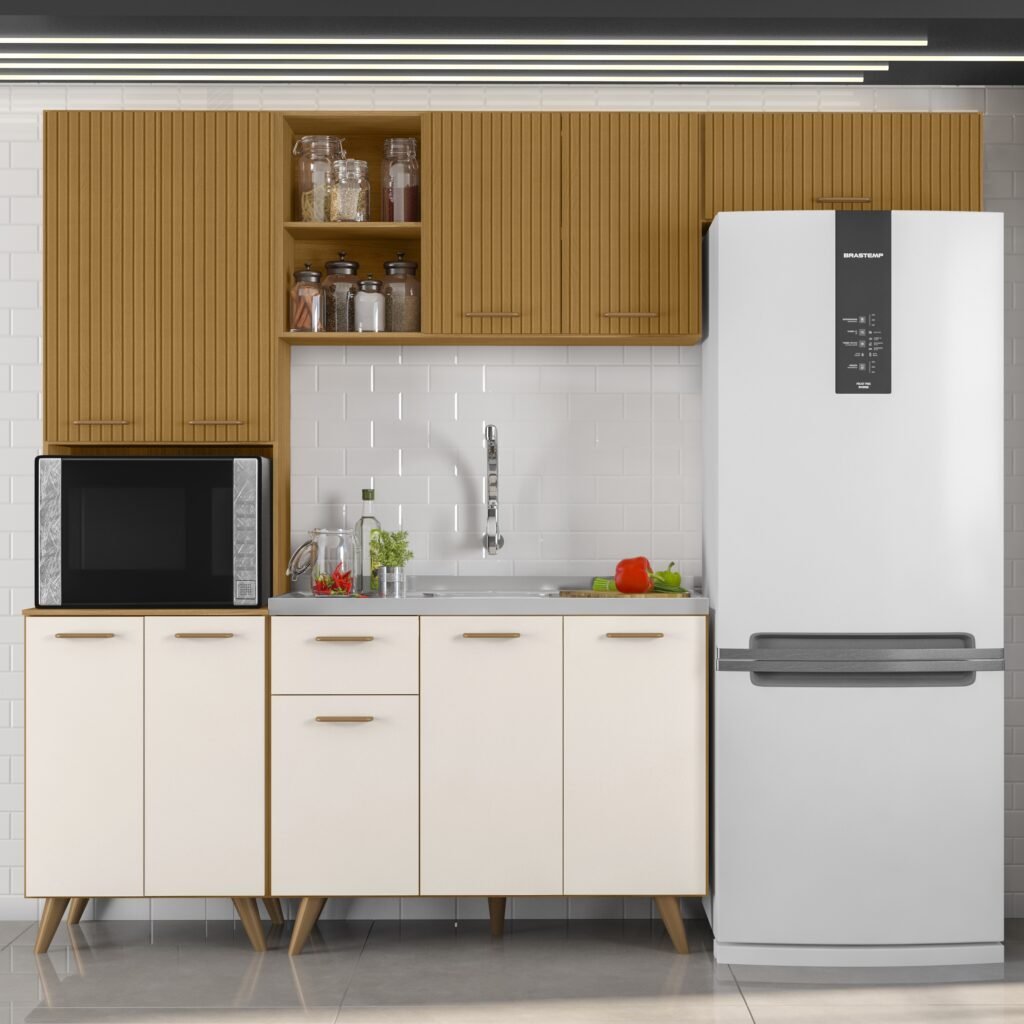 Cozinha Olinda Freijó/Ripado/Off White – POLIMAN