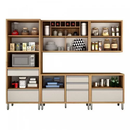 Cozinha Completa 5 Peças 8 Portas Jade Chf - Imagem 3