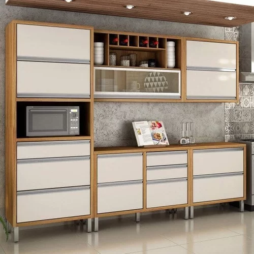 Cozinha Completa 5 Peças 8 Portas Jade Chf - Imagem 5