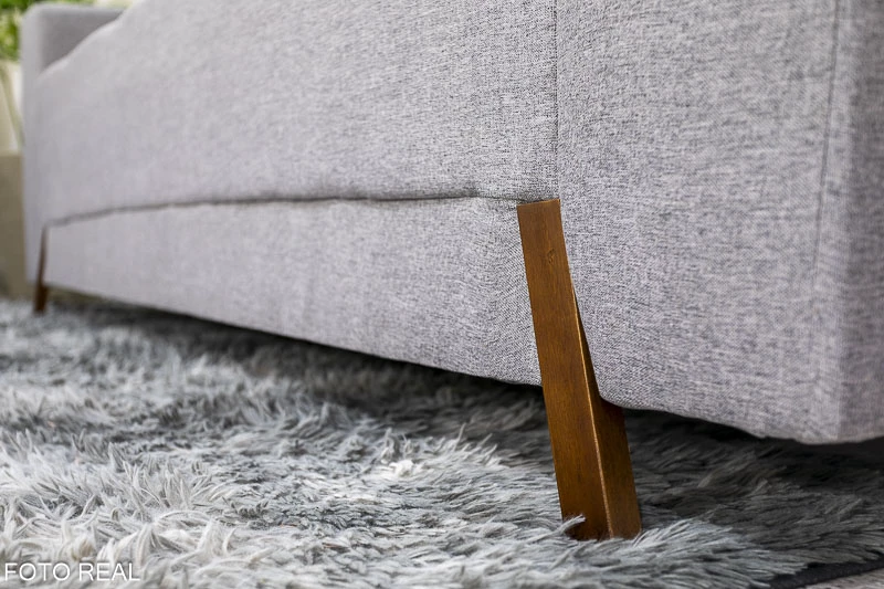 Sofá 3 e 2 lugares 8100 Linho Cinza 27 - Imagem 4