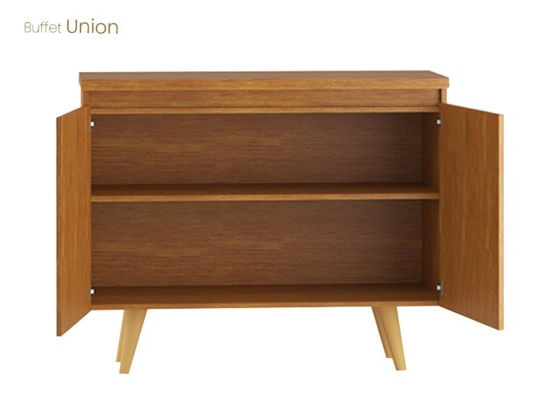 Buffet Uno, Côr Preto, da Viero Móveis - Imagem 3