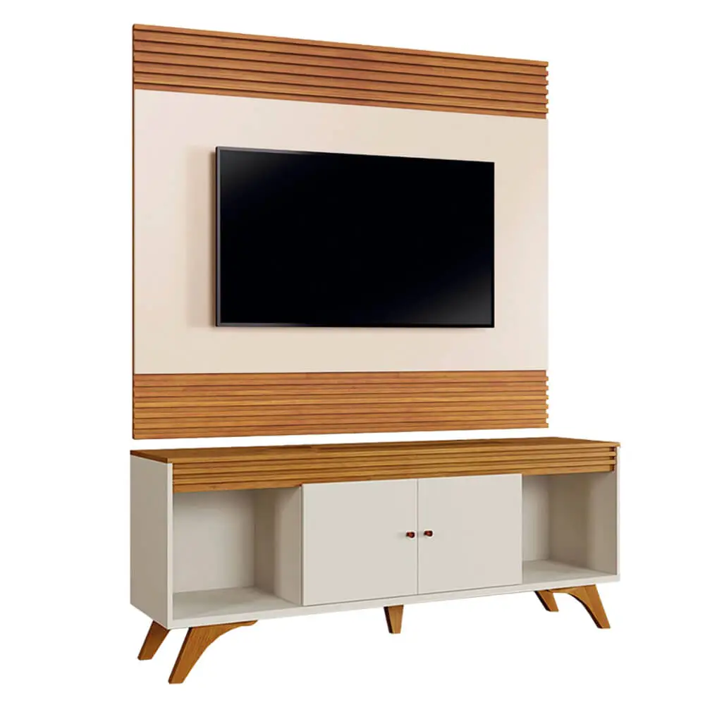 Painel Sevilha + Rack Sevilha 2 portas 160 - Imagem 2