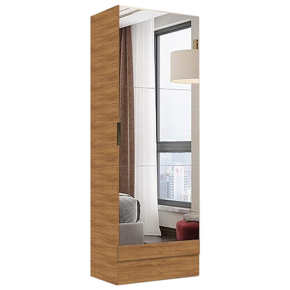 Armário Multiuso Premium Sapateira 1 Porta Espelhada Carioca - Imagem 2