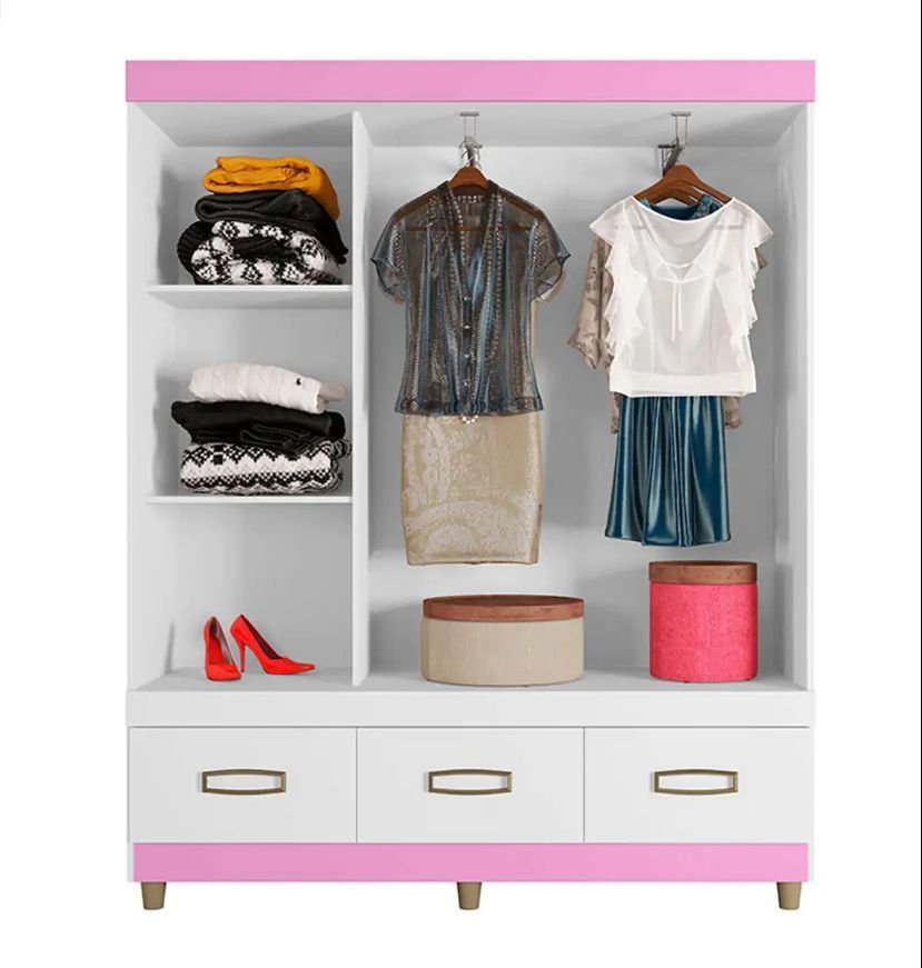 Guarda Roupa Casal 20033 Araplac - Imagem 2