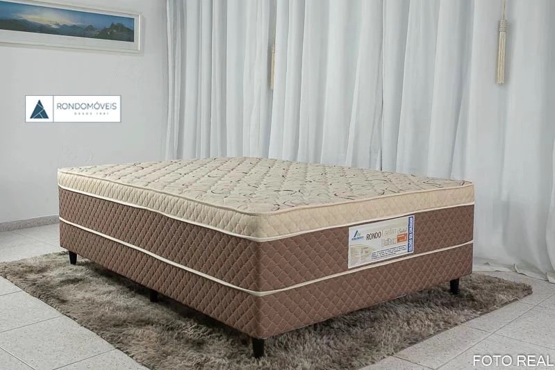 CAMA BOX CASAL ORTOPEDICO D33