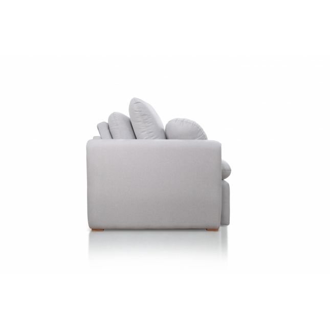 SOFA RETR OSLO S/ CX 180 LINHO CINZA - Imagem 3